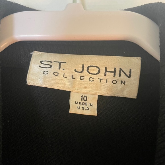 St. John Collection Suit with jacket, skirt, tank top, and pants. Perfect cond. - Picture 3 of 8